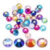 Glitter Rhinestone Crystal AB Non Hot Fix Flat Back Rhinestone Apparel for Nail Art Fabric Garment (Color : 0034, Size : SS20-1440pcs) view 4