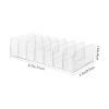 Beaupretty Cosmetic Compartment Organizer Rack Makeup Storage Rack Acrylic Makeup Organizer Tray Desktop Storage for Beauty Supplies view 2