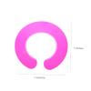 Beaupretty Shampoo Hair Cutting Collar Hair Salon Stylist Cutting Collar Silicone Neck Wrap Neck Guard Hair Cutting for Haircut Hair Dye Hair Dye Cape view 2
