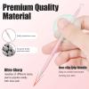 MORGLES Blackhead Remover Tools, 15 Pcs Pimple Popper Tool Kit Comedone Pimple Extractor for Blackhead Blemish Zit Removing with Metal Case 2024 Latest view 2