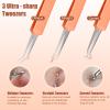 MORGLES Blackhead Remover Tools, 15 Pcs Pimple Popper Tool Kit Comedone Pimple Extractor for Blackhead Blemish Zit Removing with Metal Case 2024 Latest view 3