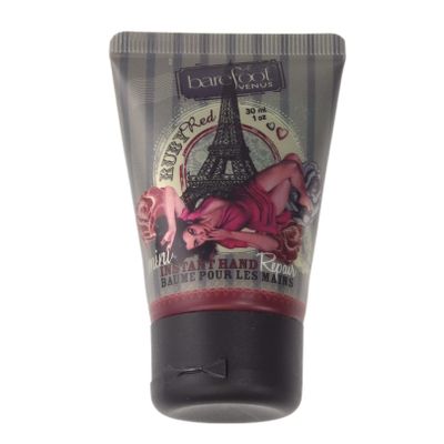 Barefoot Venus Mini Instant Hand Repair - 30 ML / 1 Ounces (Ruby Red)