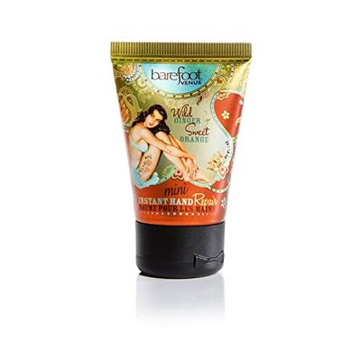 Barefoot Venus Mini Instant Hand Repair - 30 ML / 1 Ounces (Wild Ginger & Sweet Orange)