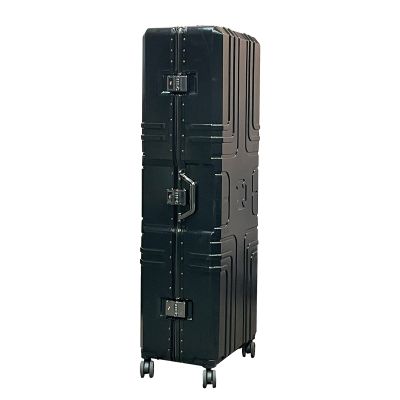 4U Media&Displays Inner Dimension43"x15"x11" Oversize Luggage Hard Shell Lightweight ABS Luggage Suitcase with Durable Spinner Wheels (large Case)