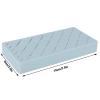3.5 x 7.5in 24 Spaces Lipstick Organizer,Removable Silicone Support Inserts,Beauty Makeup Storage, Brush Lip Gloss Holder Organizers,Cosmetic Storage Display(Blue) view 2