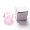 Beaupretty Crystal Cup for Manicure Nail Art Nail Salon Personal Home Use Pink Color Easy to Use view 3