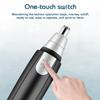 Five Brother Bundles Nose and Ear Hair Trimmer. Portable Electric Professional Painless Eyebrow & Facial Hair Trimmer for Men and Woman. Dual Edge Blades for Easy Cleansing. Black., White (w1) view 2