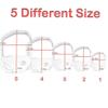 5pcs/Set Beard Shaper Men Beard Shaping Tool Mustache Styling Comb Stencil Hair Trimming Template Beard Grooming Guide Gift view 2