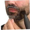 5pcs/Set Beard Shaper Men Beard Shaping Tool Mustache Styling Comb Stencil Hair Trimming Template Beard Grooming Guide Gift view 3