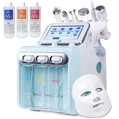 BRUN Facial Care Machine  A 7 in 1 Multifunctional Face Care Device for Skin Moisturizing  A Vacuum Cleaning Jet for Home and Beauty Salon