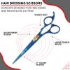 Nixcer Hair Cutting Scissors -Sharp Razor Edge Blade Hair Shears Series - 6.5" With Fine Adjustment  Stainless Steel Hair Scissors Professional For Men, Women & Babies view 4