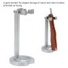 Brrnoo Holder Stainless Steel Universal Men's Shaving Brush Drying Stand, Simple and Practical Safety Stand view 3