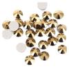 HANRUO Rhinestones Crystal Glass Strass Flatback Glue On Nail Art Rhinestone (Color : 0014, Size : SS10-1440PCS) view 1