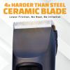 Brio Beardscape V2 Cordless Beard Trimmer for Men with Ceramic Blade, Gray view 3