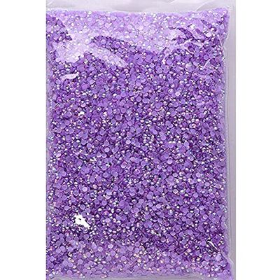 Flatback AB Jelly Resin Non Hotfix Rhinestones in Bulk Package (Color : 0020, Size : 5mm SS20-15000pcs)