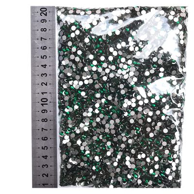 14400Pcs Flatback Crystal AB Non Hotfix Rhinestones in Bulk Package SS3-SS20 Clear AB Strass for Nail Wedding (Color : 0009, Size : SS12-14400pcs)