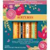 Burt's Bees Gifts, 4 Lip Balm Products, Balm Bouquet Spring Set - Classic Beeswax, Vanilla Bean, Cucumber Mint & Coconut Pear (4 Pack) view 1