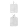 Day In Day Out White Terry Cloth Toiletry Travel Bag, Terry Cloth view 2