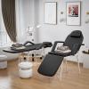 Paddie Portable Tattoo Chair for Client 72inch, Mobile Massage Table Foldable with Storage Bag, Black view 2
