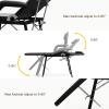 Paddie Portable Tattoo Chair for Client 72inch, Mobile Massage Table Foldable with Storage Bag, Black view 4