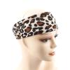 BaiTTang Knitted Printed Headband for Wig - Occlude Unnatural, Women's Yoga Sweat-Absorbent Headband, Sports Wide Bandana Headwear (Color : A) view 2