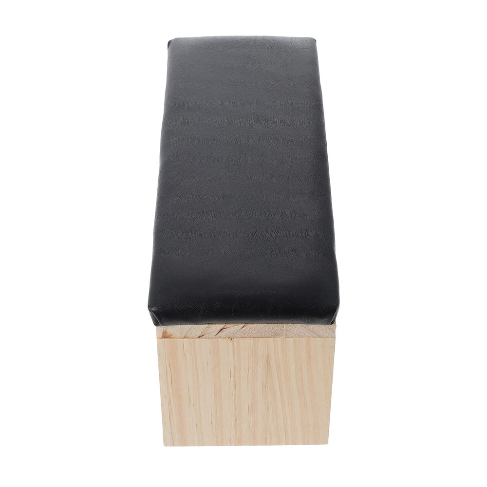 FOMIYES 1pc Japanese Manicure Hand Rest Cushion Comfortable Nail Art Pillow for Salon Use Wooden Design for Manicure Training and Personal Nail Care