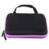 Essential Oil Carrying Case, Hard Shell Shockproof Travel Oils Holder Durable Storage Organizer Bag with Handle Holds 63 bottles Box Containers for Home Accessories Roller Bottles Opener (Purple) view 1