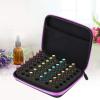 Essential Oil Carrying Case, Hard Shell Shockproof Travel Oils Holder Durable Storage Organizer Bag with Handle Holds 63 bottles Box Containers for Home Accessories Roller Bottles Opener (Purple) view 3