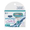 Schick Hydro Silk Moisturizing Razor Blade Refills for Women (4 Count) and Schick Hydro Silk Sensitive Skin Razor for Women view 2