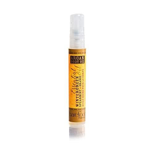 Barefoot Venus Travel Size Mini Argan Body Oil - 8 Milliliters (Mustard Bath)