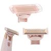Flawless Nu Razor Replacement Heads, Rose Gold Plated Body With Covers, Compatible Hair Remover Head for Finishing Touch Women's Razor (2 Count) view 1