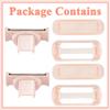 Flawless Nu Razor Replacement Heads, Rose Gold Plated Body With Covers, Compatible Hair Remover Head for Finishing Touch Women's Razor (2 Count) view 4