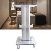 Beauty Cart - 3 Tier Acrylic Salon Rolling Equipment Cart Beauty Instrument Rolling Tray Salon Carts and Trolleys with Wheels,Max Load 99lbs view 4