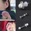 BodyAce 100pcs Clear Silicone Earrings Backs, Clear Piercing Disc for Piercing Bump, Plastic Disc Pads Stabilize Earlobe Support Patches (Disc Diameter: 3,9mm) view 4