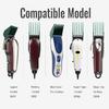 3 Inch Hair Clipper Combs Guides, Hair Clipper Guards 1 & 1/4" 1 & 1/2" 2", Mega NO.16 NO.12 NO.10 fits for most Wahl Clippers (Green, 8pcs Mega Set) view 2