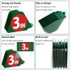 3 Inch Clipper Guards, Hair Clipper Guide Combs Premium for Wahl Clippers Mega Cutting Guides/Combs with 8 Cutting Lengths from 1.25-3 Inch Fit Most Size Wahl Clippers (8pcs from 1.25-3 Inch, Green) view 2