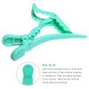 12 Pcs Alligator Hair Clips for Professional Styling Sectioning Non-slip Grip Clips for Hair Cutting with Wide Teeth & Double-Hinged-Green view 3