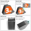 AFANSO Mega Hair Clipper Guards, 8pcs Gray, Fits Most Wahl Full Size Hair Clippers (3 Inch 8pcs) view 2