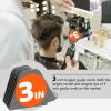 AFANSO Mega Hair Clipper Guards, 8pcs Gray, Fits Most Wahl Full Size Hair Clippers (3 Inch 8pcs) view 3