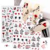 8 Sheets Rose Nail Stickers and 6 Sheets Rose Nail Stickers view 4