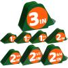 AFANSO Hair Clipper Guards, Extra Long 3 Inch, 8pcs Green - Compatible with Most Wahl Full Size Hair Clippers, Large Guide Comb Set 3', 2.75', 2.5', 2.25", 2", 1.75", 1.5", 1.25" view 1