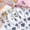 6 Sheets Rose Nail Stickers and 6 Sheets Rose Nail Stickers view 4