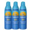 Coppertone Complete Sunscreen Spray SPF 50, Spray Sunscreen for Body, Lightweight, Water Resistant, 5.5 Oz, Pack of 3 view 1