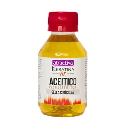 Atractiva Keratina Fix Reconstructor Capilar el Aceitico 4 OZ