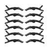 12 Pcs Alligator Hair Clips for Styling Sectioning Hair Clips for Women Wide Teeth Professional for Hair Salon Barber (Black) view 1