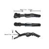 12 Pcs Alligator Hair Clips for Styling Sectioning Hair Clips for Women Wide Teeth Professional for Hair Salon Barber (Black) view 2