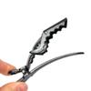 12 Pcs Alligator Hair Clips for Styling Sectioning Hair Clips for Women Wide Teeth Professional for Hair Salon Barber (Black) view 4