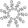 10pcs Silver Viking Hair Dread Braids Vintage Adjustable Dreadlock Beard Beads Women Men Cuffs Clips for Hair Rings view 1