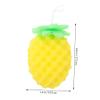 FOMIYES Baby Bath Sponge Brush Exfoliating Shower Scrubber for Baby Toddler Pineapple Sponge Brush 1pc Soft Gentle Travel-Friendly view 4