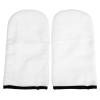Lurrose 1 Pair Paraffin Mitts Wax Bath Gloves Paraffin Wax Hand SPA Mittens Wax Warmer Heat Hand Cover Nail Art Manicure Terry Cloth Gloves (Grey) view 1